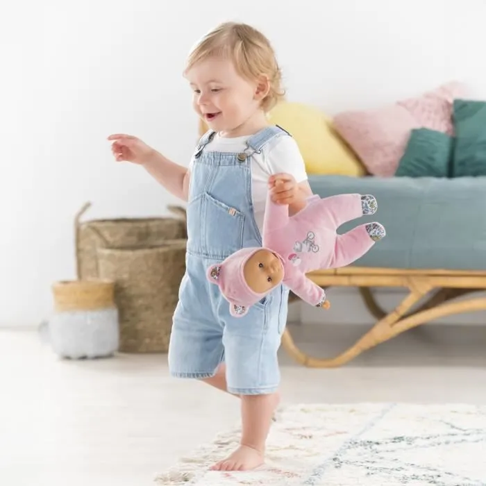 Mon Doudou COROLLE - Pti' Cœur Ours Rose - 30 cm - petit poupon - senteur de vanille - dès 9 mois-4