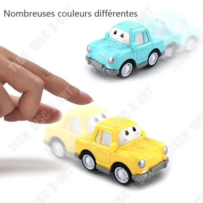 TD® Coffret de voitures jouets Ensemble de 22 pièces Stockable pour enfants Grandes Plastique Modèle de véhicule d'ingénierie-1