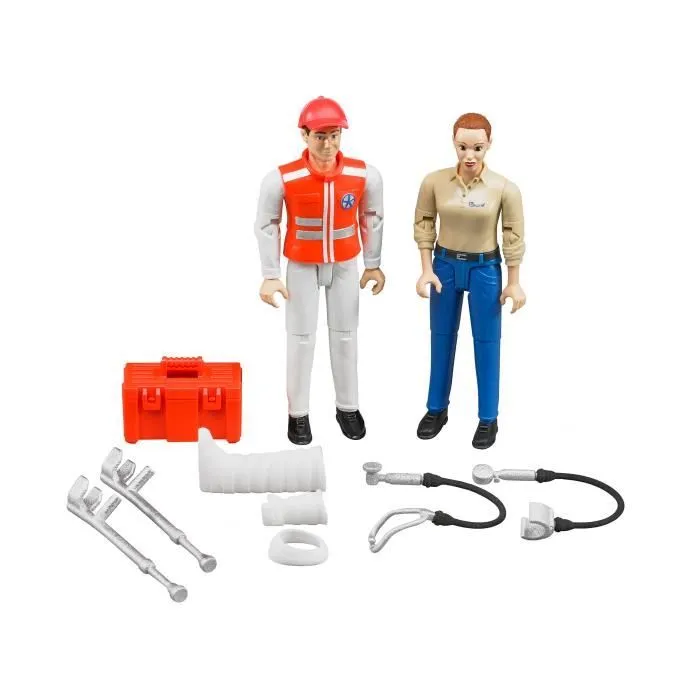 Bruder 62710 - Set Ambulance Avec Figurines Et Accessoires XLOOQ-0