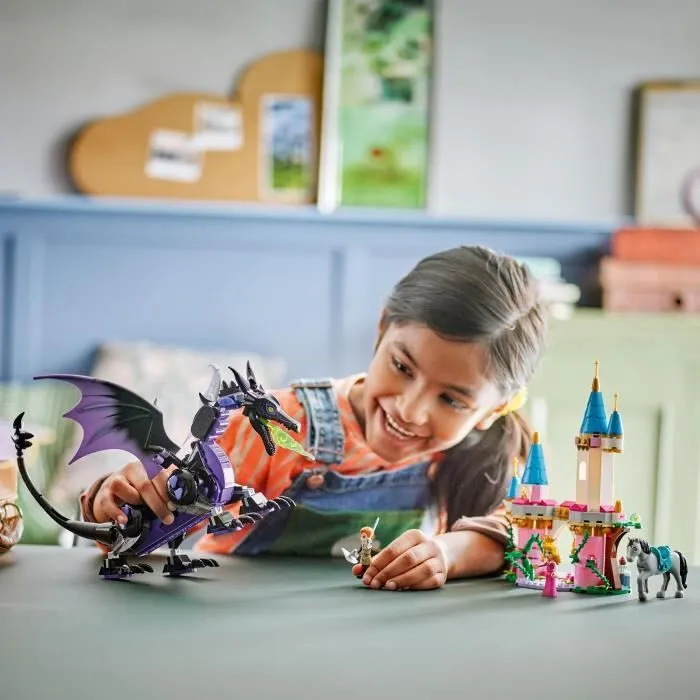 LEGO® Disney Princess 43240 Maléfique en dragon, jouet pour les fans du dessin-animé-4