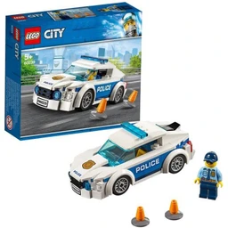LEGO® City 60239 La voiture de patrouille de la police, Ensemble de Véhicules, Jouet pour Enfants Fille Garçon de 5 ans et +-0