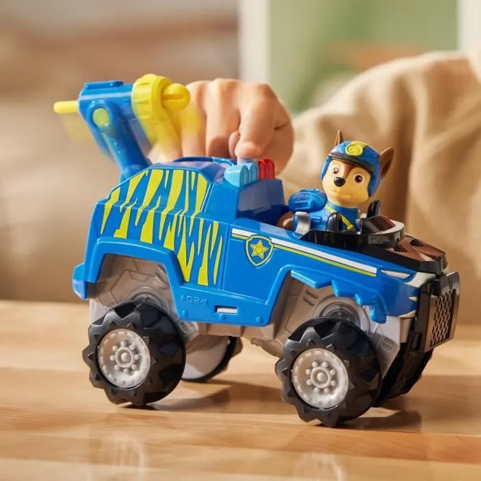 VEHICULE + FIGURINE CHASE JUNGLE PUPS La Pat' Patrouille-6