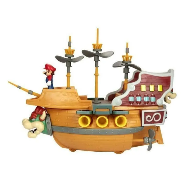 Super Mario - Grand vaisseau spatial de Bowser-2