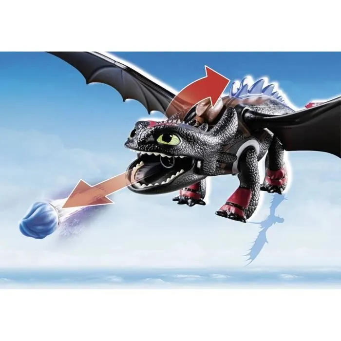 PLAYMOBIL - 70727 - Dragon Racing: Krokmou et Harold-2
