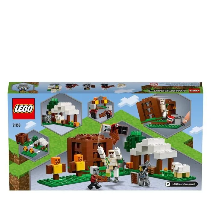 LEGO® Minecraft™ 21159 - L'avant-poste des pillards-1
