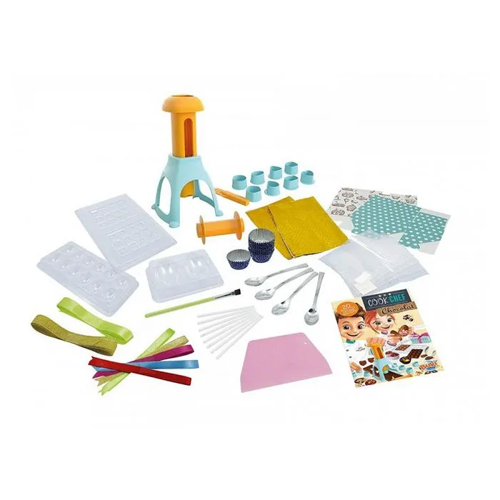 BUKI FRANCE - Cook chef Chocolaterie - Création de chocolat - Enfant - 7 ans - Presse à chocolat - 20 recettes-2