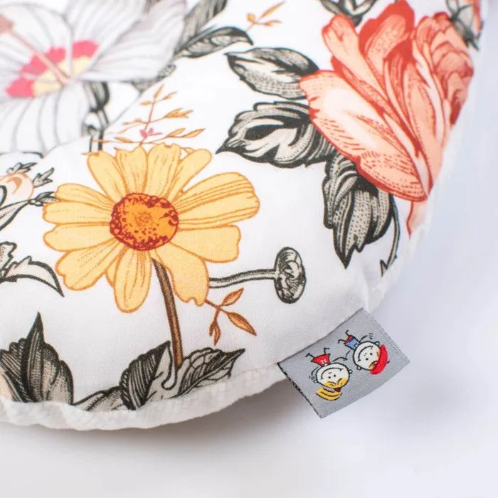 Coussin morphologique de maintien anti tête plate  Écru 30 cm x 25 cm-1