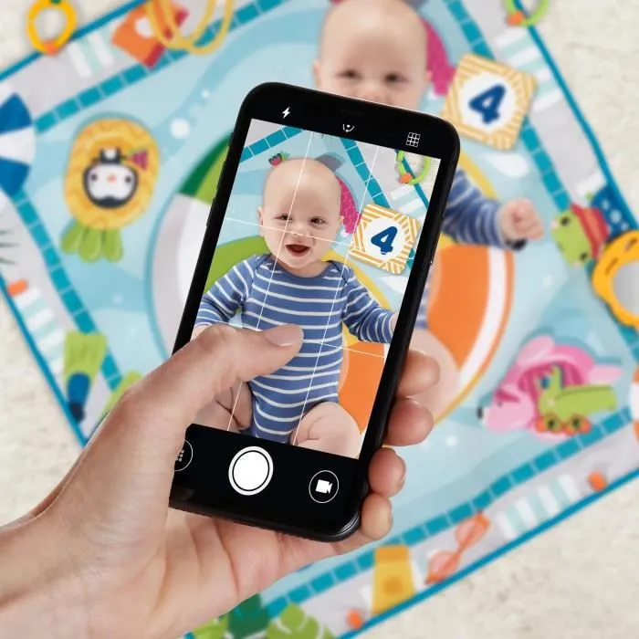 Fisher-Price - Tapis d’Activités Amusant - Tapis d’Éveil pour Bébé - Dès la naissance-4