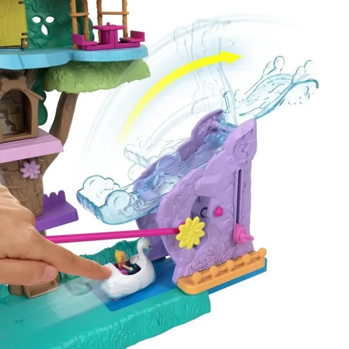 Polly Pocket-Pollyville-La Maison dans les Arbres, à partir de 4 ans HHJ06-1