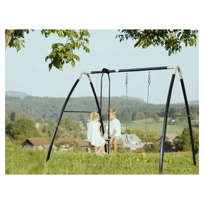 Balançoire - AXI - Set de balançoire en métal - 3 agrès - Extérieur - 100 kg max-3