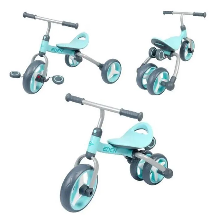 Vélo  pliant pour enfants - Marque - Modèle - Bleu - 3 roues - Extérieur-1