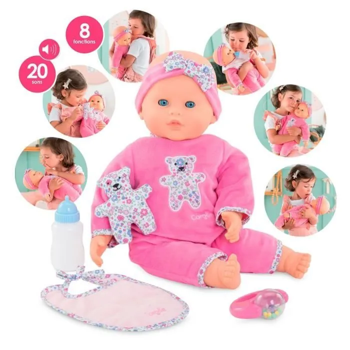 Grand poupon Lucille intéractive - COROLLE - Mon Grand Poupon - 42cm - Dès 2 ans-4