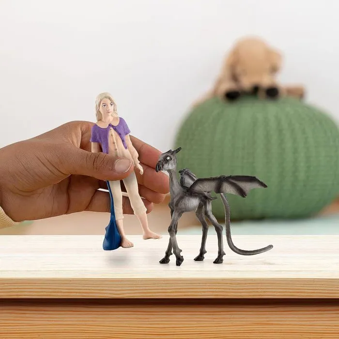 Figurine Luna et Bébé Sombral, Harry Potter, pour enfants dès 6 ans, Schleich 42636 Harry Potter, Univers WIZARDING WORLD-3
