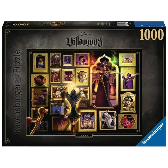 Puzzle 1000 pièces Disney Villainous Jafar Ravensburger pour adultes dès 14 ans-1
