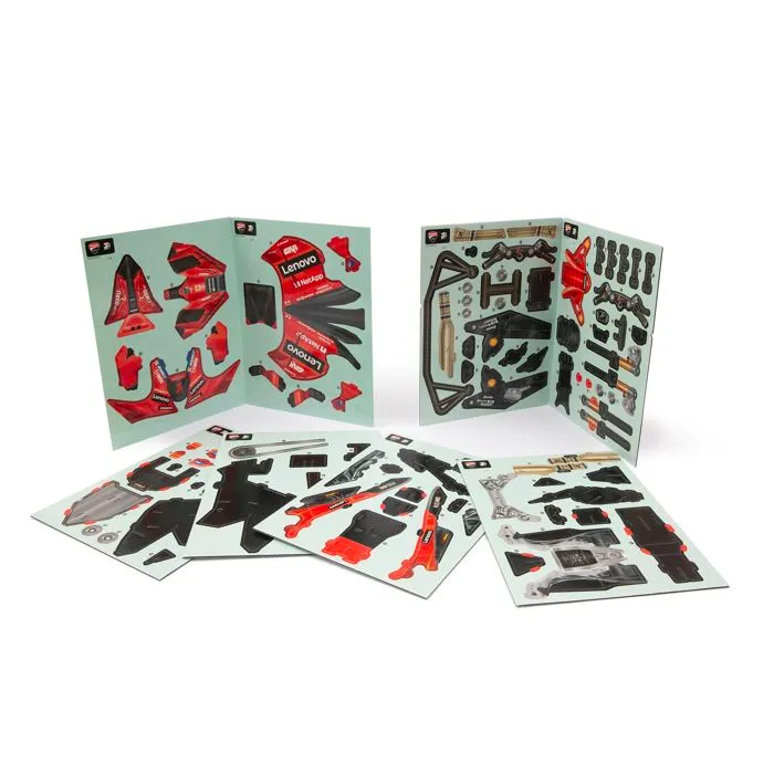 GP Sport, Puzzle 3D, Moto Ducati Desmosedici, 120 pièces, Pour les enfants dès 3 ans, DUP00-1