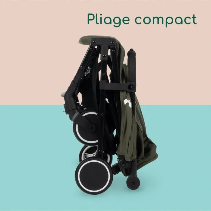 BEBECONFORT SOKO Poussette canne ultra compacte, légère, dès la naissance, jusqu'à 15 kg (3-4 ans environ), Mineral green-5