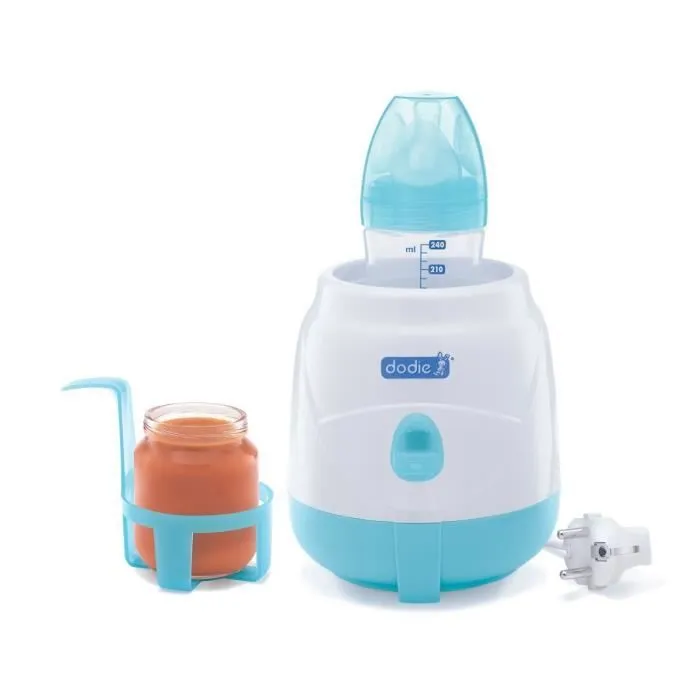Chauffe-biberon électrique compact Dodie - Bleu --1