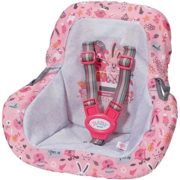 Zapf Creation 832431 Baby born Siège auto pour poupée 36 et 43 cm-0