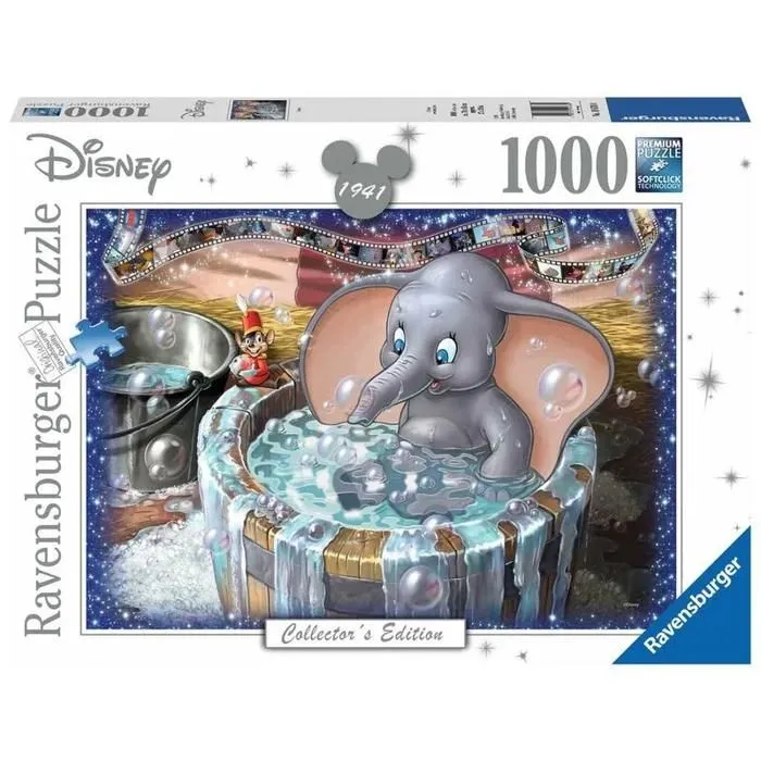 Puzzle 1000 pièces Collector's Edition Disney : Dumbo aille Unique Coloris Unique-0