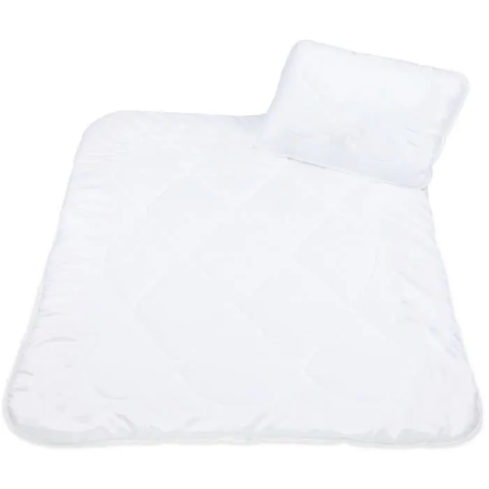 Parure de lit pour Enfant - AMAZINGGIRL - Blanc - 100x135 cm - Polyester - Uni-1