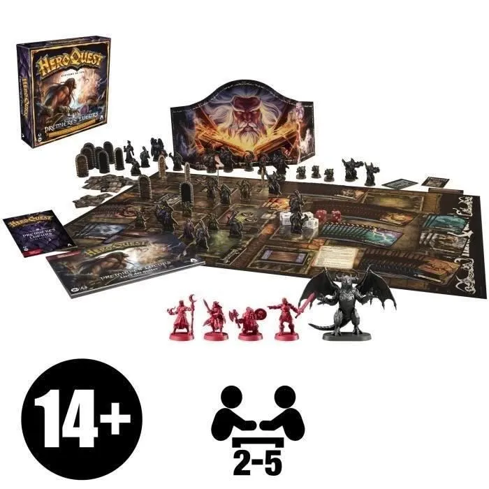 Heroquest Système de Jeu First Light, jeu de plateau, Avalon Hill-6