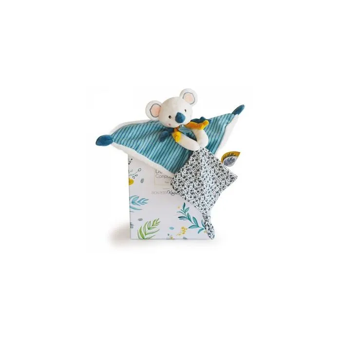 Doudou Koala - Plat - Bleu - 25 cm - Yoca le Koala - Doudou et Compagnie-2