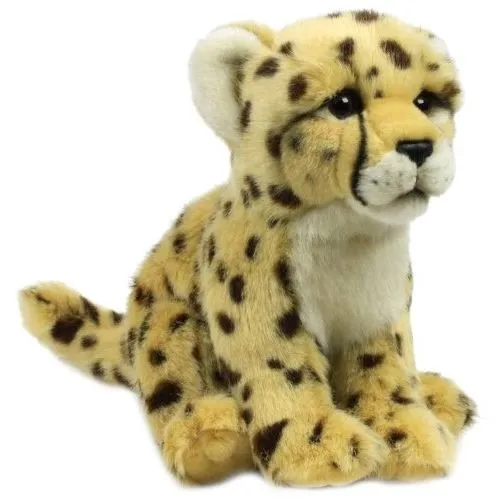 Peluche Guépard WWF - 23 cm - Non Convient aux Enfants de 3 Ans et Plus-0