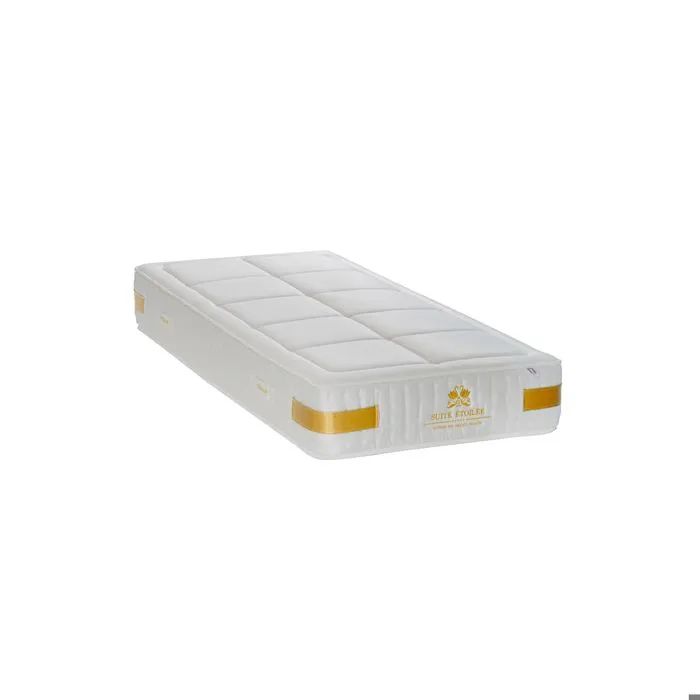 Matelas SUITE IMPERIALE 90x200 cm | Mousse avec mémoire de forme | Blanc-0