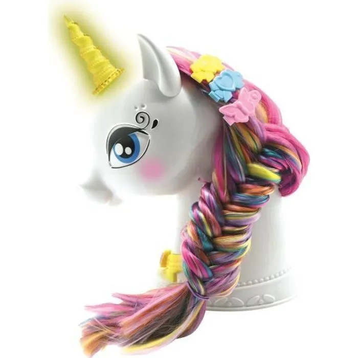 Ma tête à coiffer interactive Licorne-0