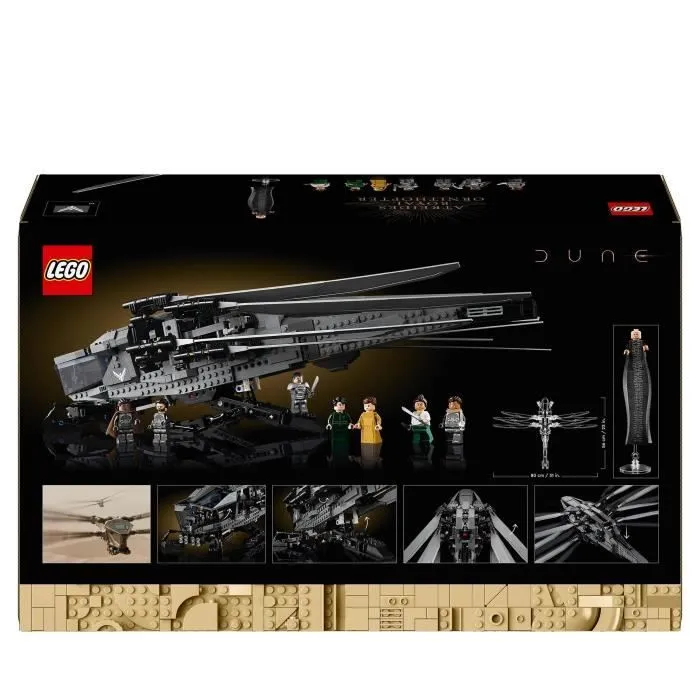 LEGO Icons Dune Atreides Royal Ornithopter, Set de Collection pour Adultes, Idée Cadeau pour Femmes, Hommes et Amateurs de Films de-5