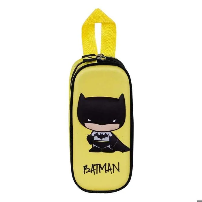 Trousse à crayons - DC Comics - Batman Bobblehead - Jaune - Taille Unique - Zippée-1
