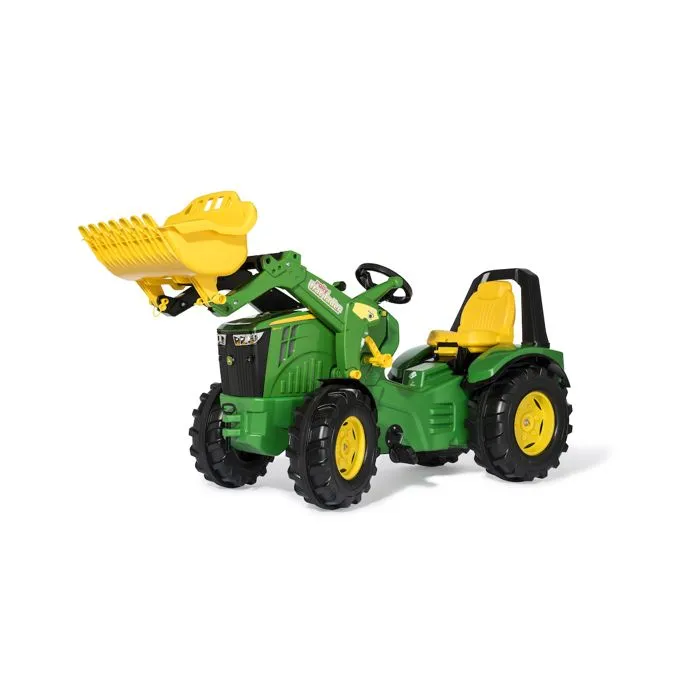 Tracteur à pédales Rolly Toys X-Trac Premium John Deere 8400R - Vert - Pour enfants de 3 à 10 ans-1