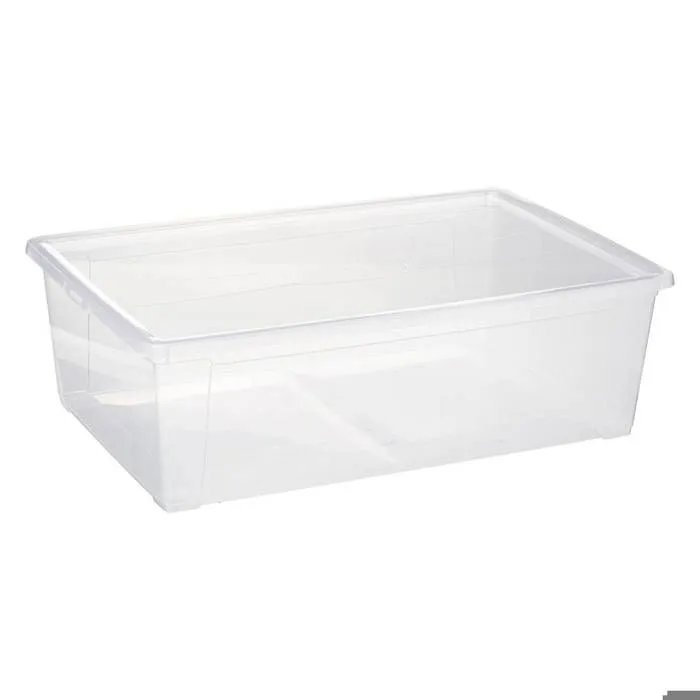 Boîte de rangement - 5five - store n box - 30L - Transparent - Polypropylène-0