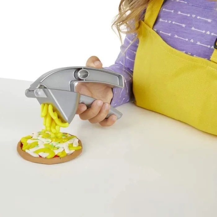 PLAY-DOH - La Pizzeria avec 5 Pots de Pâte à modeler-4