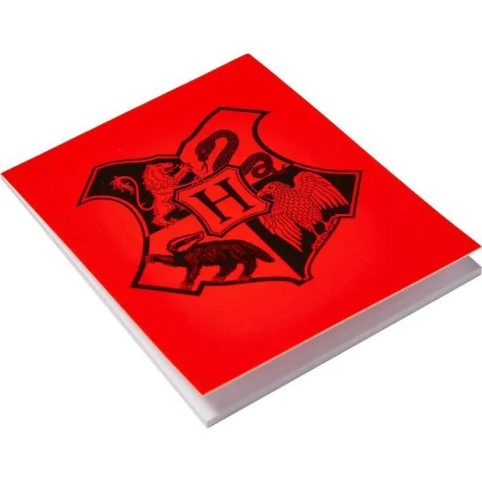 WARNER BROS - Coussin à secrets et accessoires Harry Potter (stickers et bloc-notes)-4