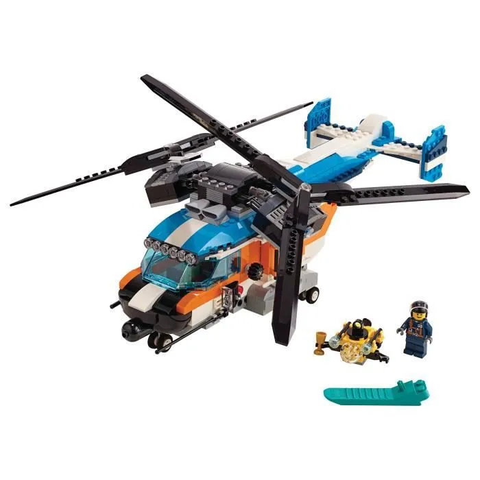 LEGO® Creator 31096 L'hélicoptère à double hélice-1