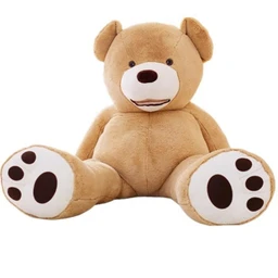 YunNasi Brun 160cmGéant Nounours en Peluche ours Doudous-2