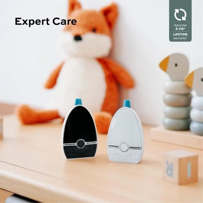 Babymoov Babyphone Audio Expert Care - Portée 1000 m - Labellisé Long Time - Faible Emission d'ondes-1
