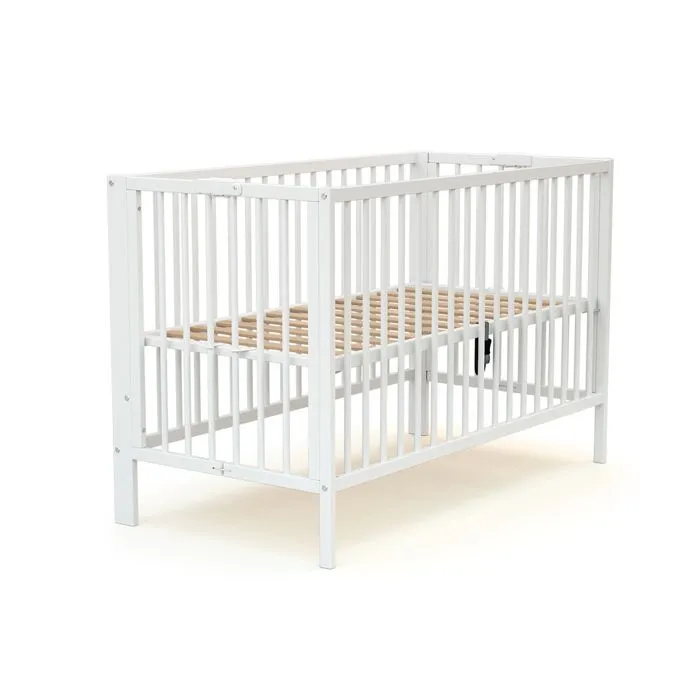 AT4 -  Lit bébé pliant ESSENTIEL en bois  Blanc - Taille unique-4