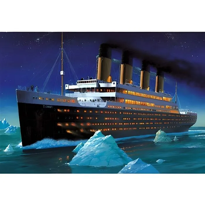 Puzzle 1000 pièces - Titanic - TREFL - Cinéma et publicité - Adulte - Intérieur-0