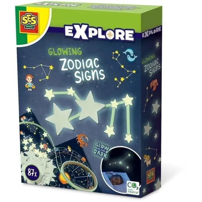 SES CREATIVE - Signes du zodiaque brillants-0