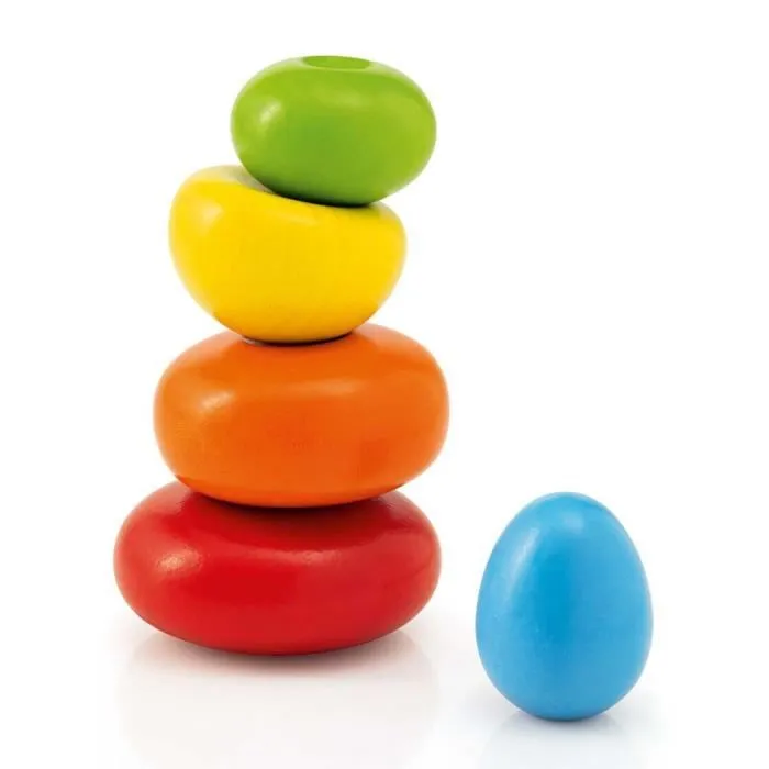 Empilable en bois : Pierres chancelantes-0