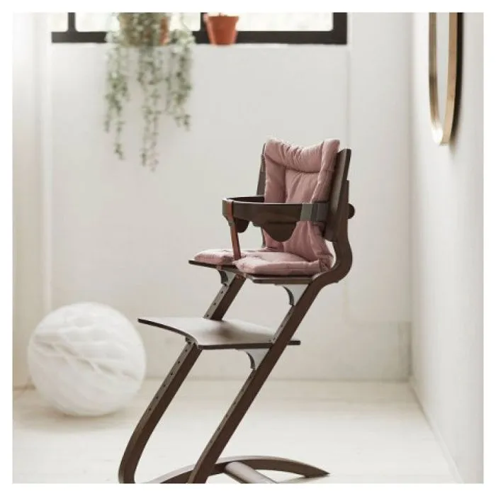 Coussins de chaise haute en coton BIO, Rose Pastel-1