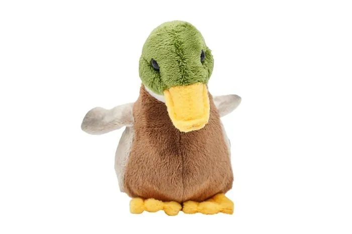 Peluche Betes de seine - V-00385 - Canard avec Son. Garantie Conforme a la Norme CE pour Les bebes et Les Enfants.-1