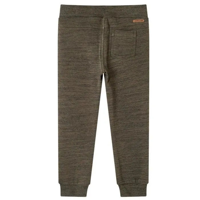 Pantalon de survêtement pour enfants mélange kaki 92/104/116/128/140-1