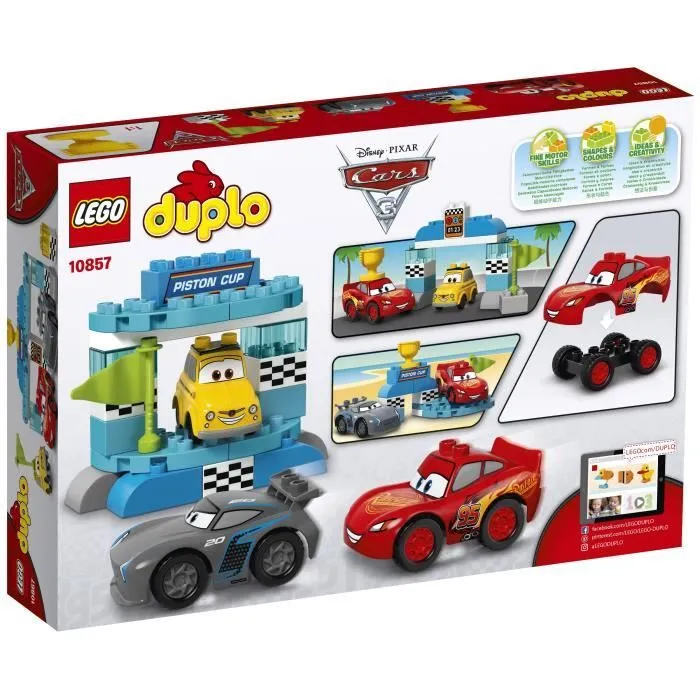 LEGO® DUPLO® Cars 3 10857 La Course de la Piston Cup-2