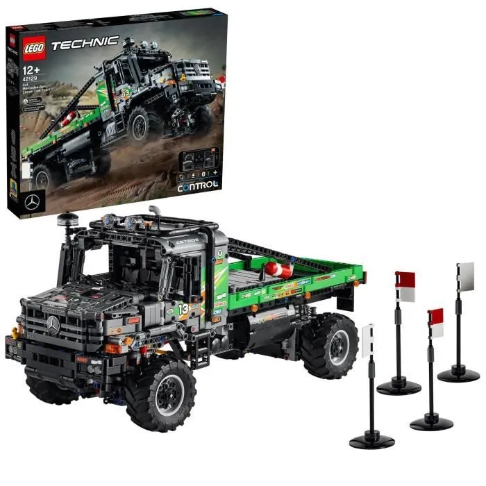 LEGO® Technic Le Camion d’Essai 4x4 Mercedes-Benz Zetros 42129 - Contrôle via Application-0