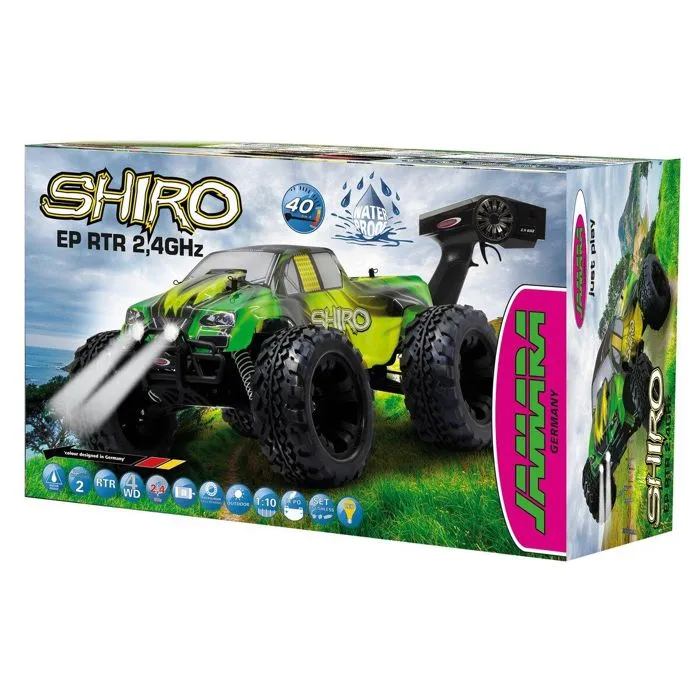 Voiture RC Monster SHIRO avec LEDS 1/10 - 40km/h - JAMARA-2