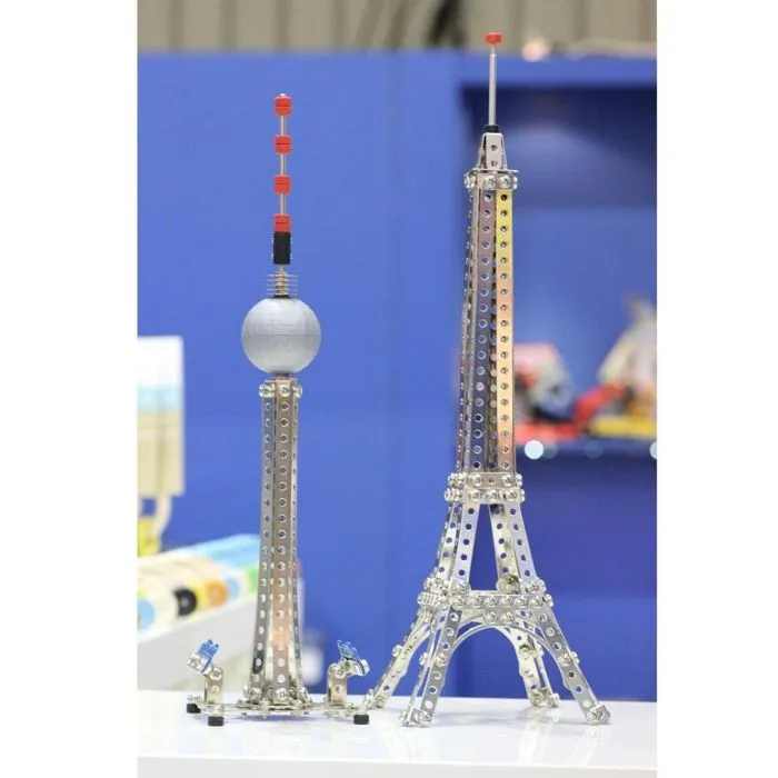 Maquette - EITECH - Tour Eiffel - 250 pièces - Métal - À monter soi-même-2