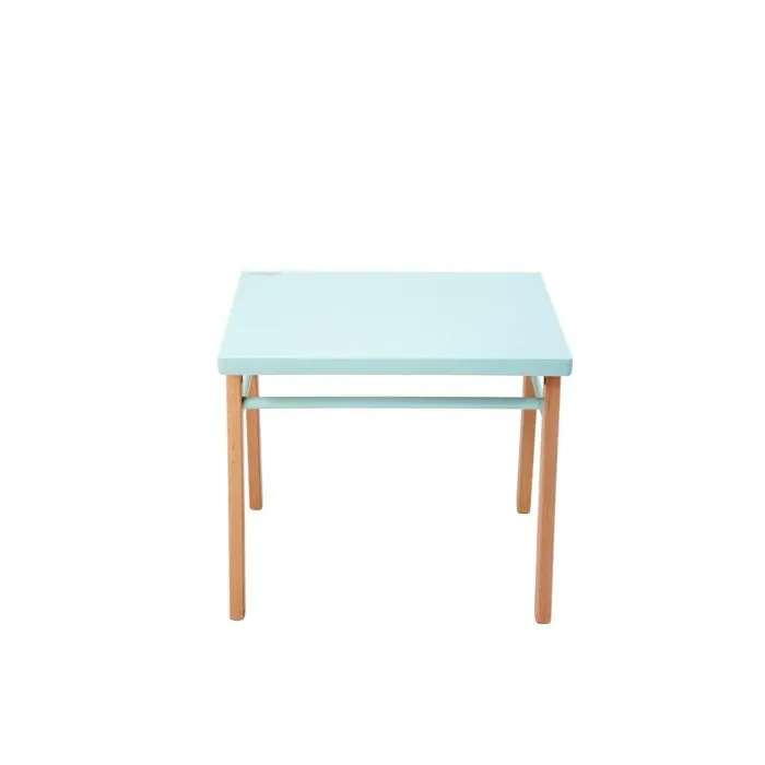 Combelle - Bureau enfant bicolore vert menthe - 50x43x40 cm-1